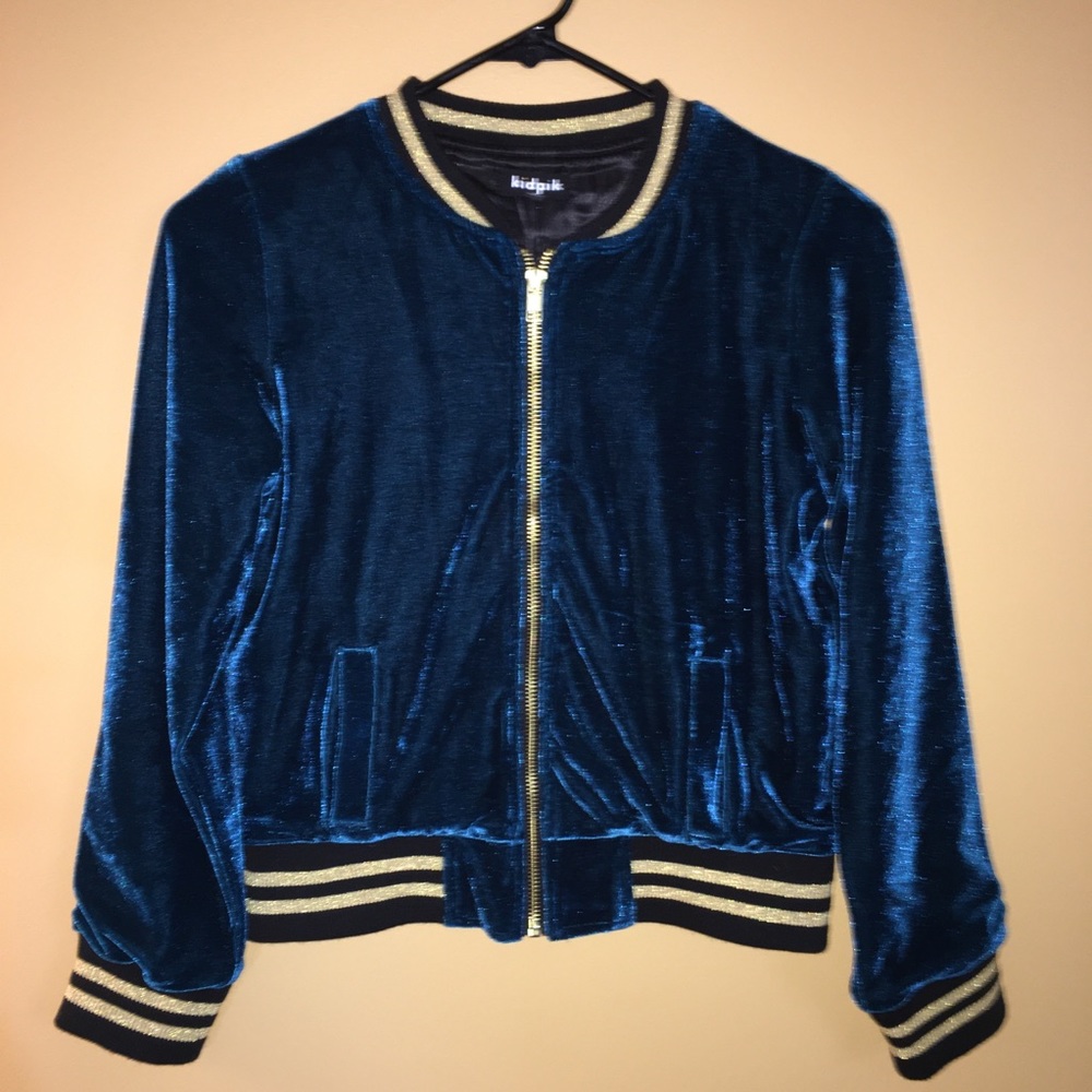 Kidpik velour jacket